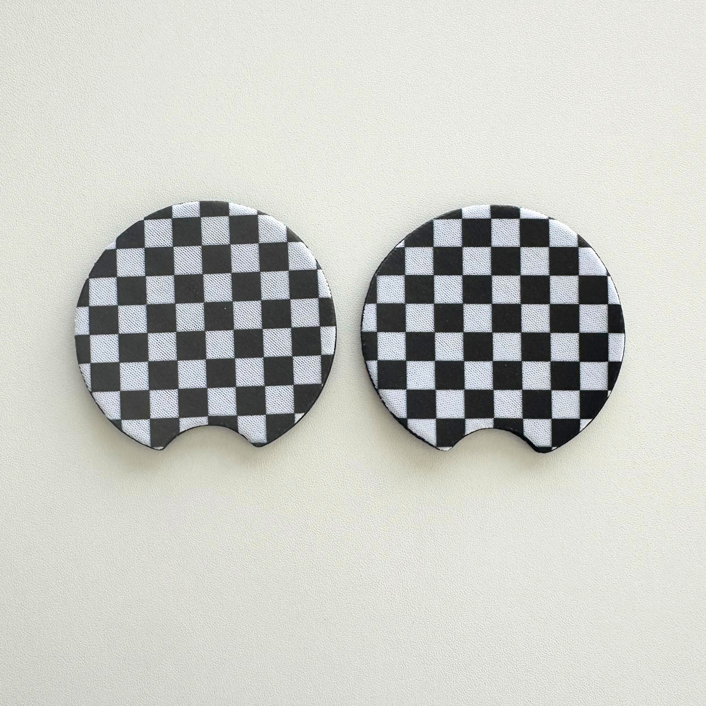 Neoprene Car Coasters | Set of 2 | Stylish Protection for Your Cup Holders