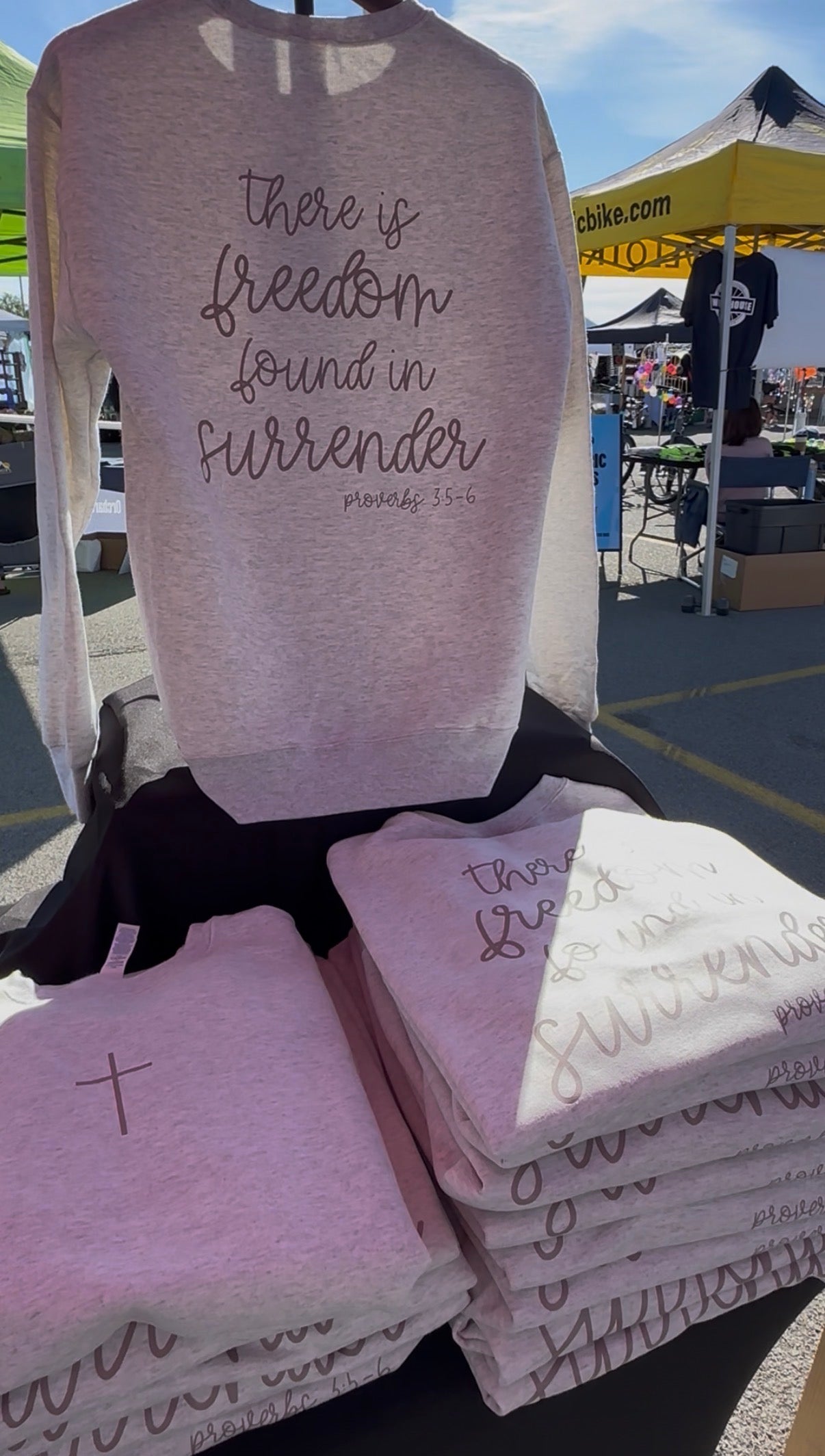 Freedom In Surrender Sweatshirt