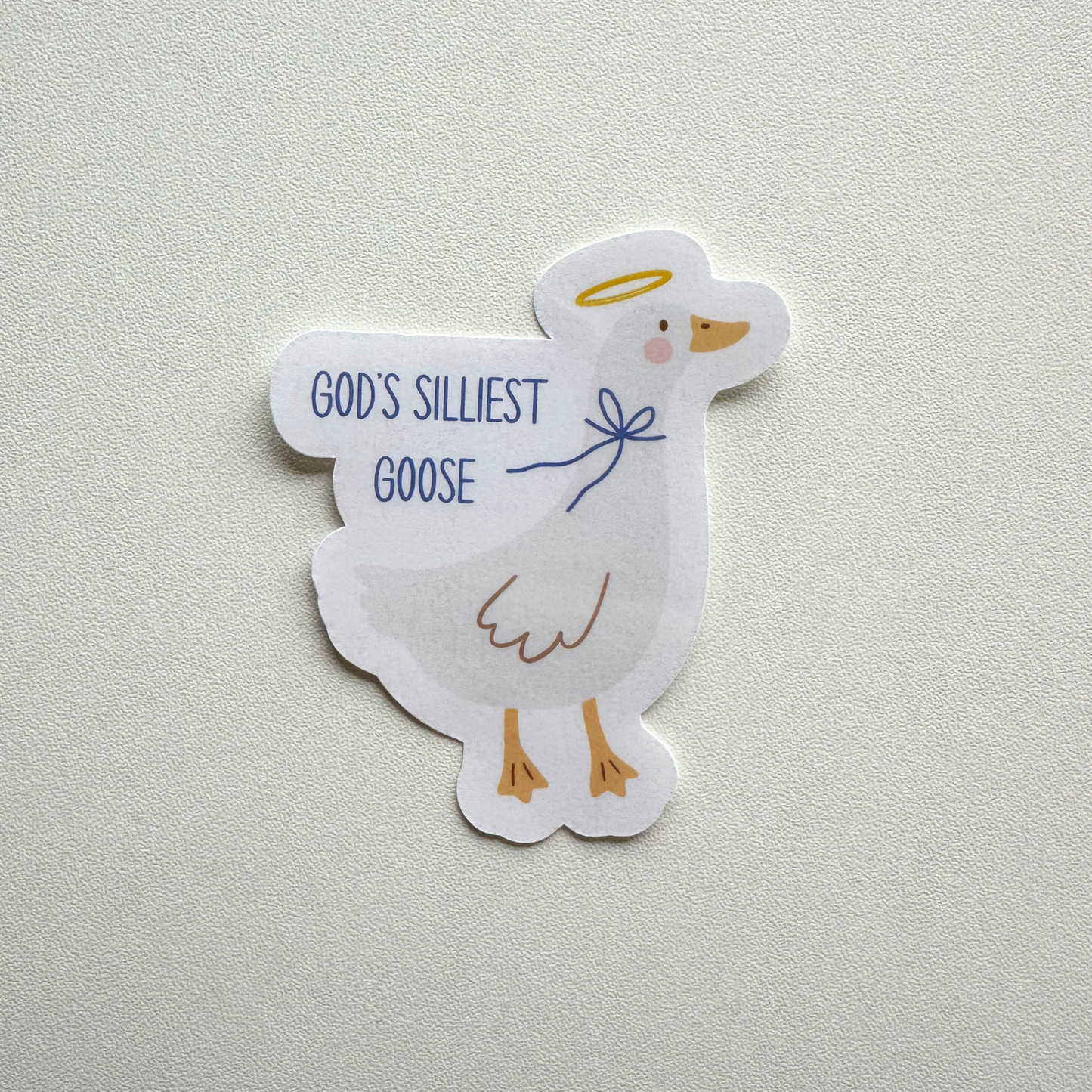 God's Silliest Goose 3" Vinyl Sticker