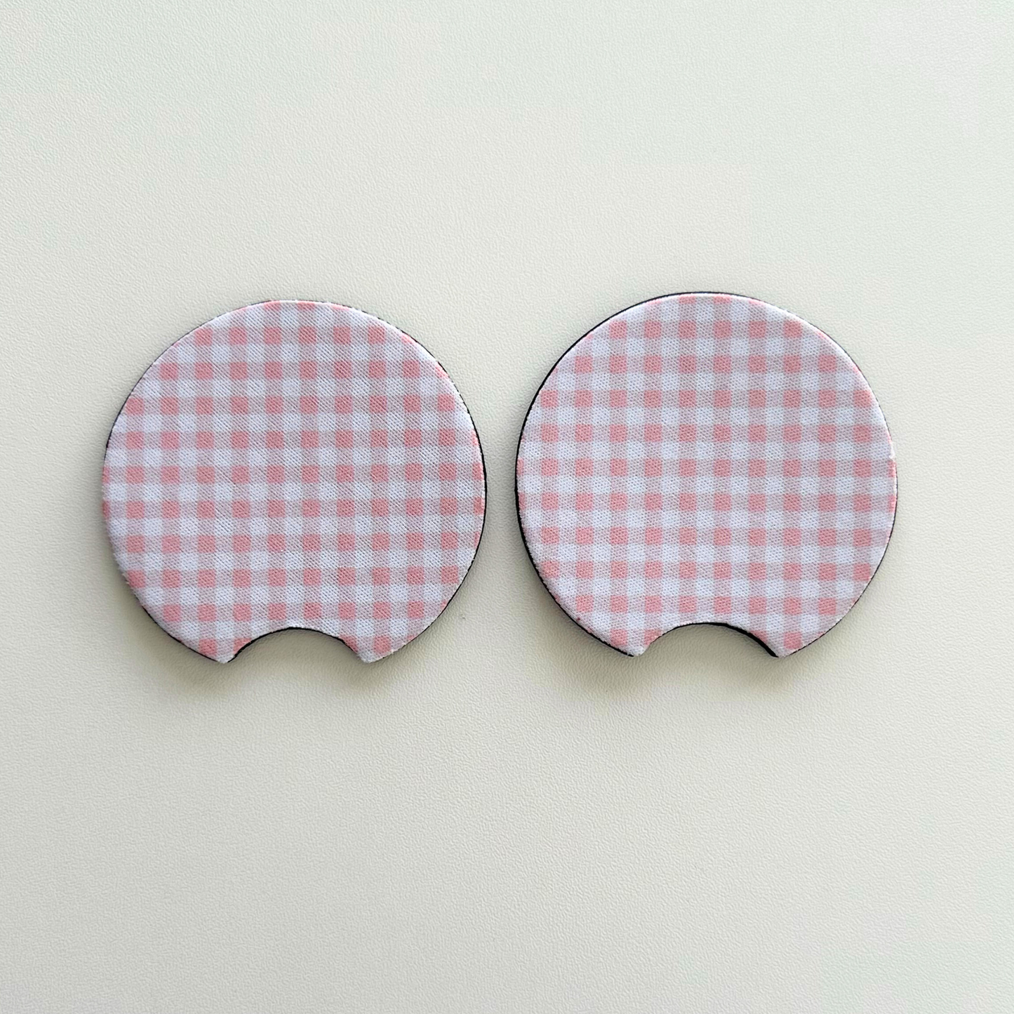 Neoprene Car Coasters | Set of 2 | Stylish Protection for Your Cup Holders