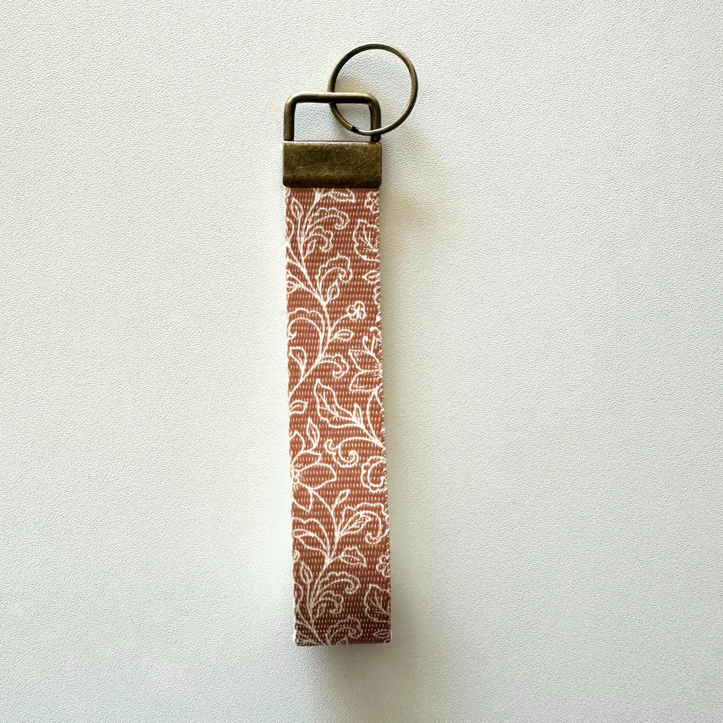 Key Fob Wristlet | Antique Brass Hardware | Stylish & Functional