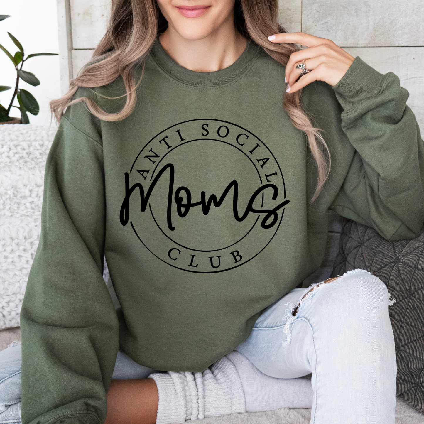 Anti Social Moms Club Sweatshirt