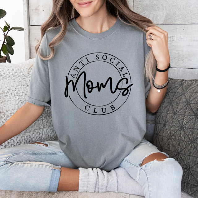 Anti Social Moms Club T-Shirt