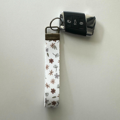 Key Fob Wristlet | Antique Brass Hardware | Stylish & Functional