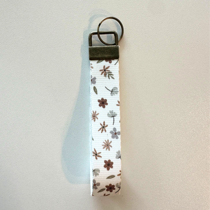 Key Fob Wristlet | Antique Brass Hardware | Stylish & Functional