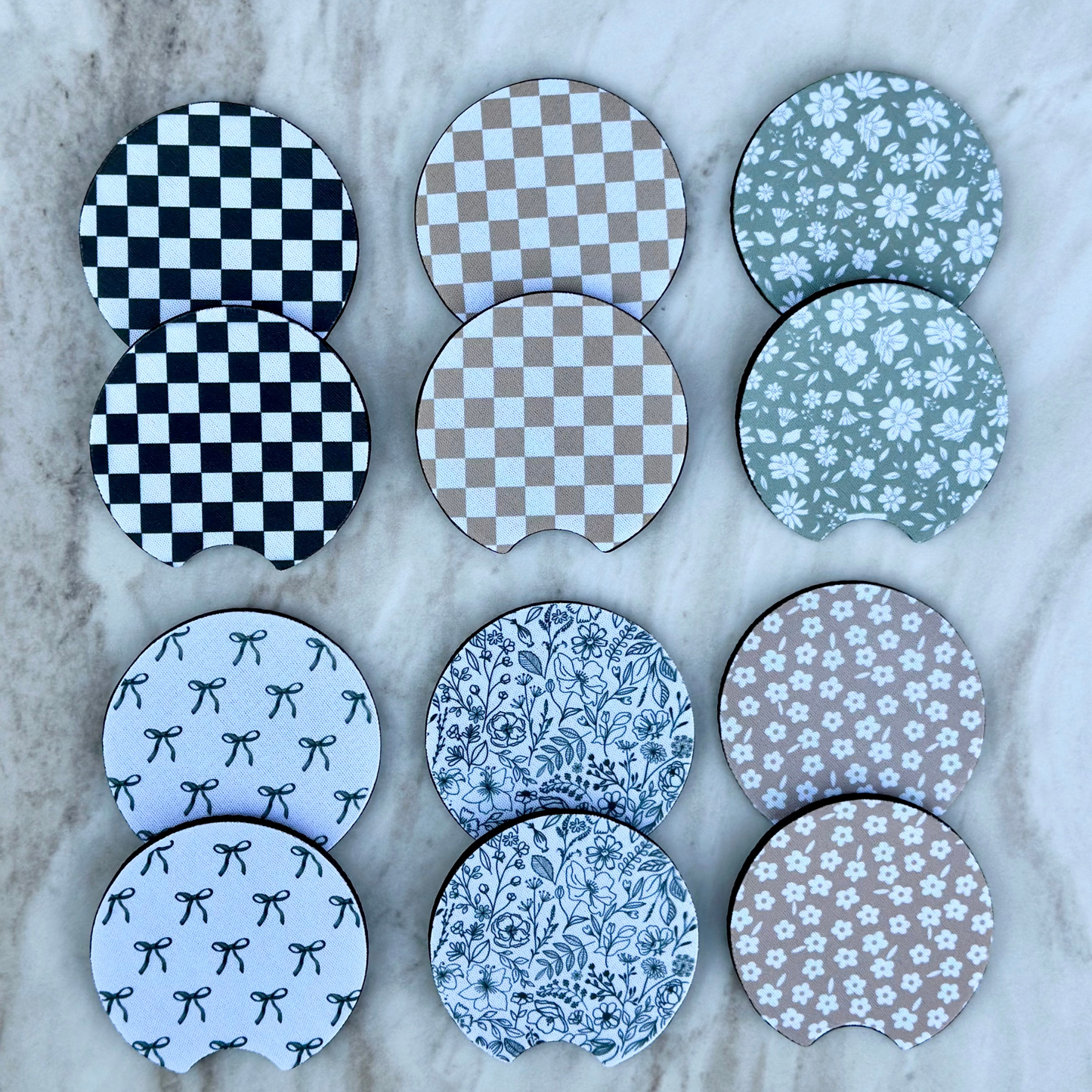 Car Coasters, Set of 2