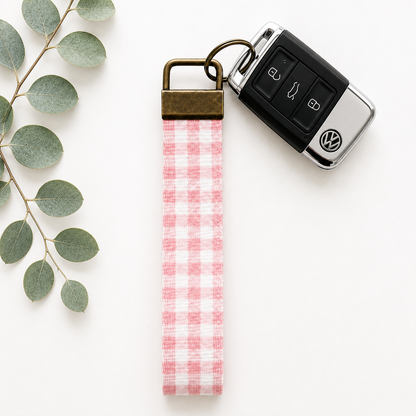 Key Fob Wristlet | Antique Brass Hardware | Stylish & Functional