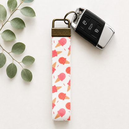 Key Fob Wristlet | Antique Brass Hardware | Stylish & Functional
