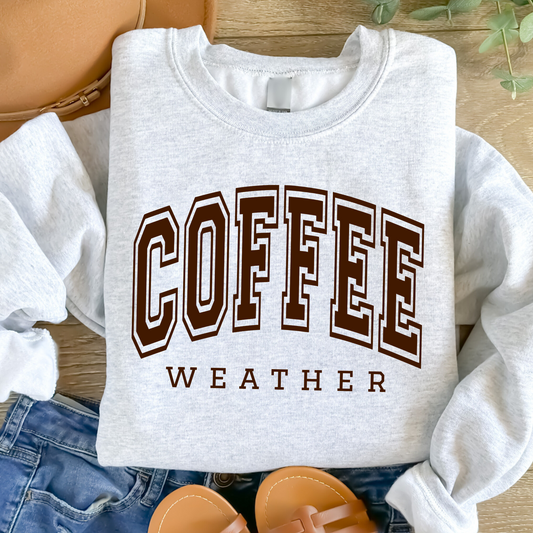 Coffee Weather Sweatshirt - Ash