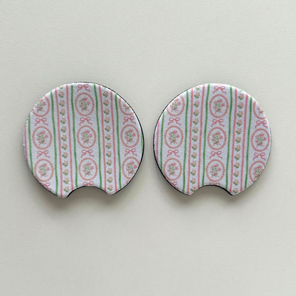 Neoprene Car Coasters | Set of 2 | Stylish Protection for Your Cup Holders