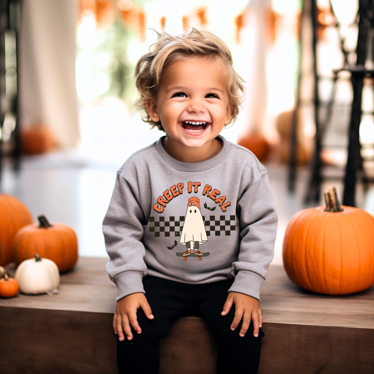 Creep It Real Kids Sweatshirt