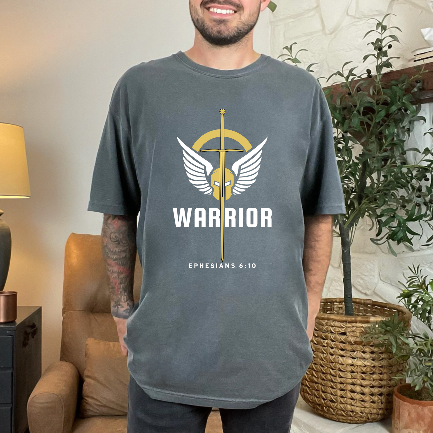 Ephesians Warrior T-Shirt - Pepper