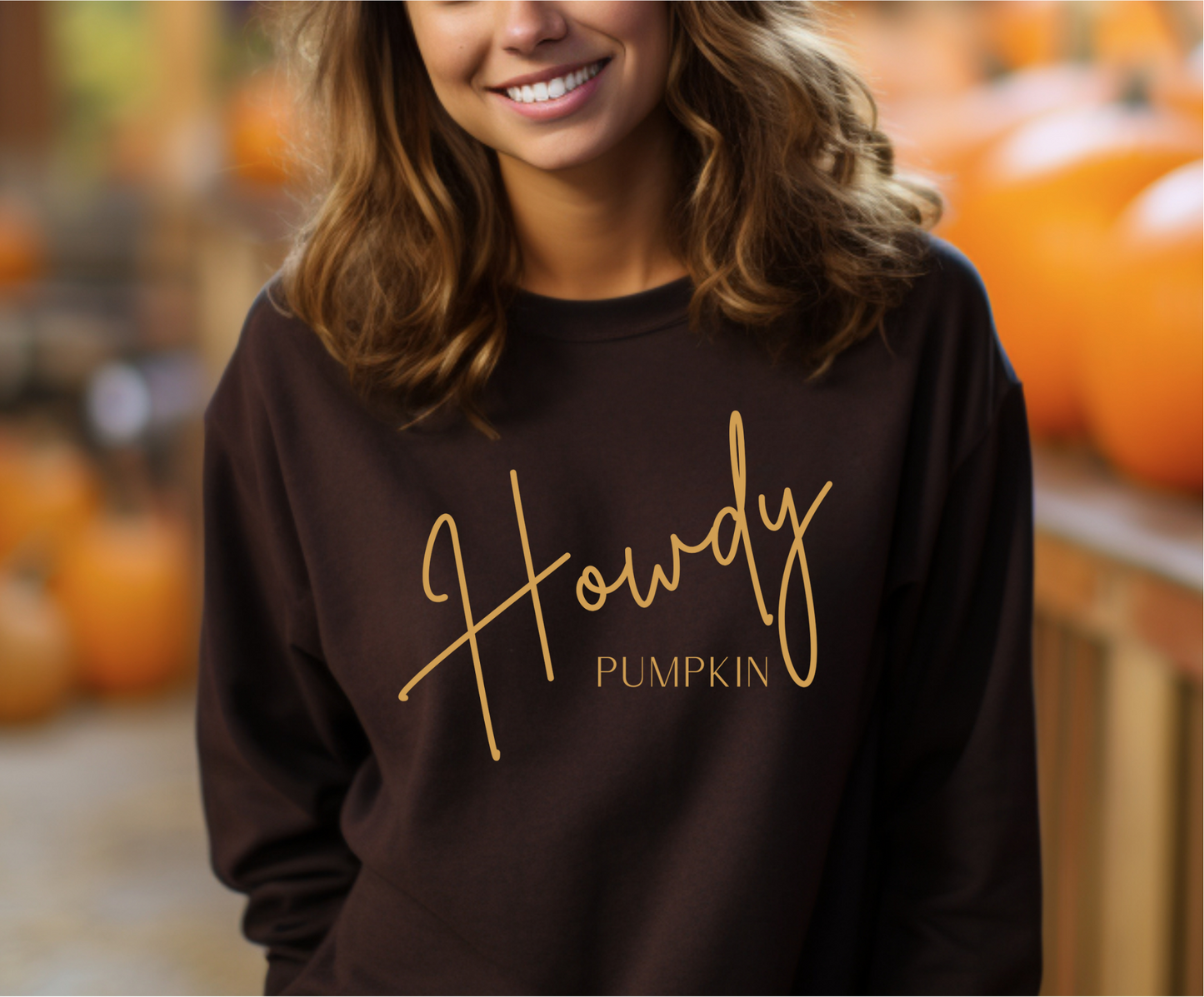 Howdy Pumpkin Sweatshirt