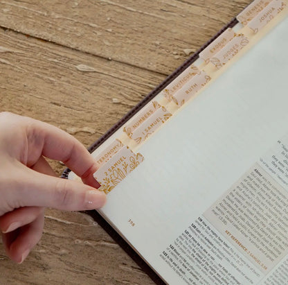 Gold Foil Bible Tabs | Carnation
