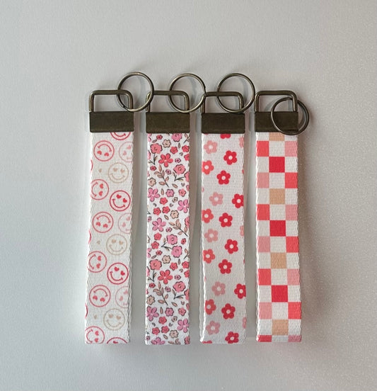 Valentines Key Fob Wristlets