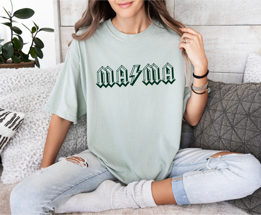 Rock MAMA T-Shirt - Bay Green