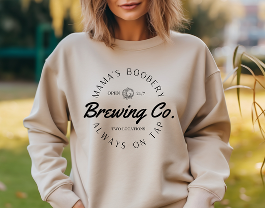 Mamas Boobery Sweatshirt