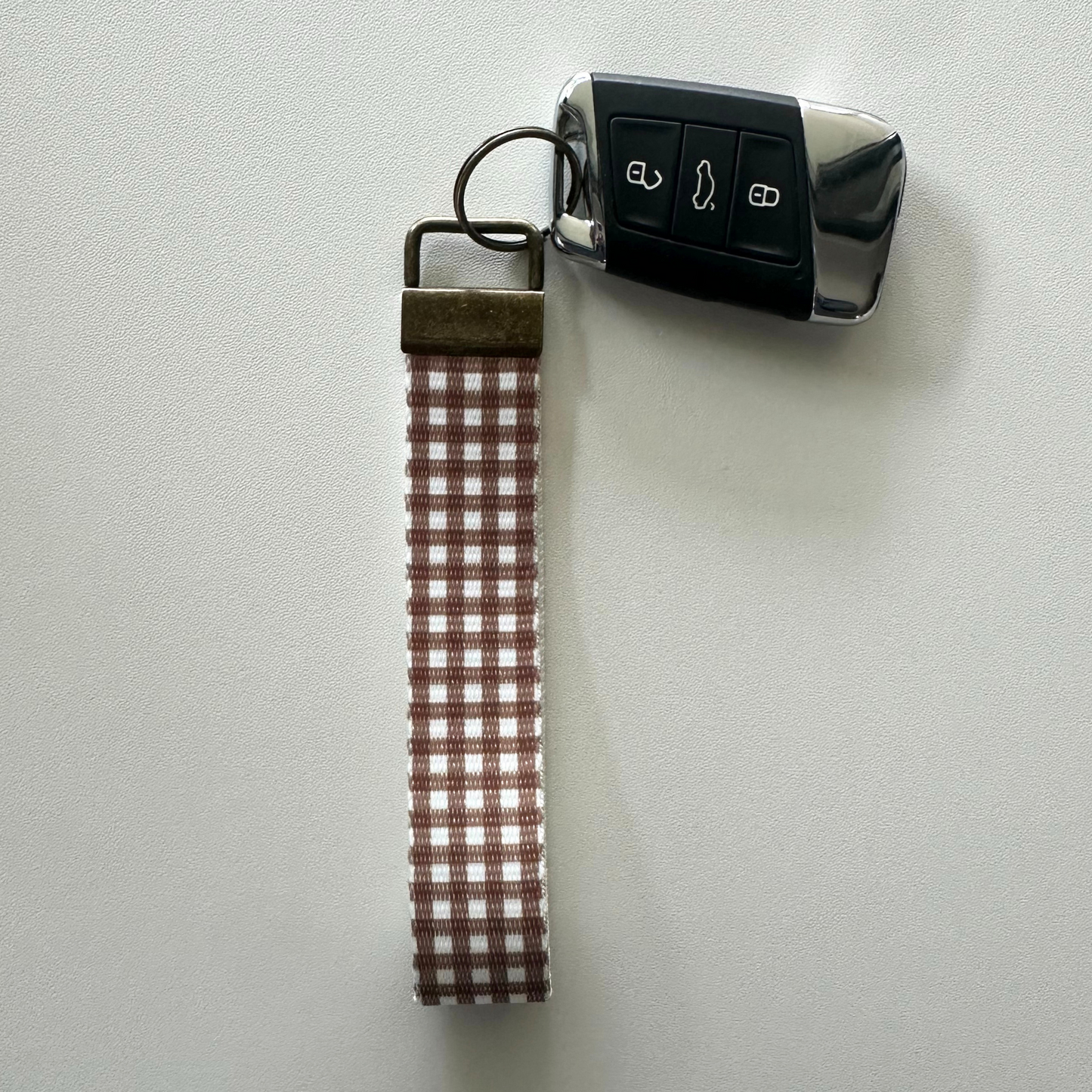 Fall Key Fob Wristlet | Antique Brass Hardware | Stylish & Functional