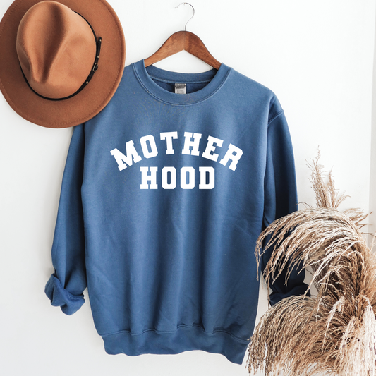 Motherhood Sweatshirt - Indigo Blue