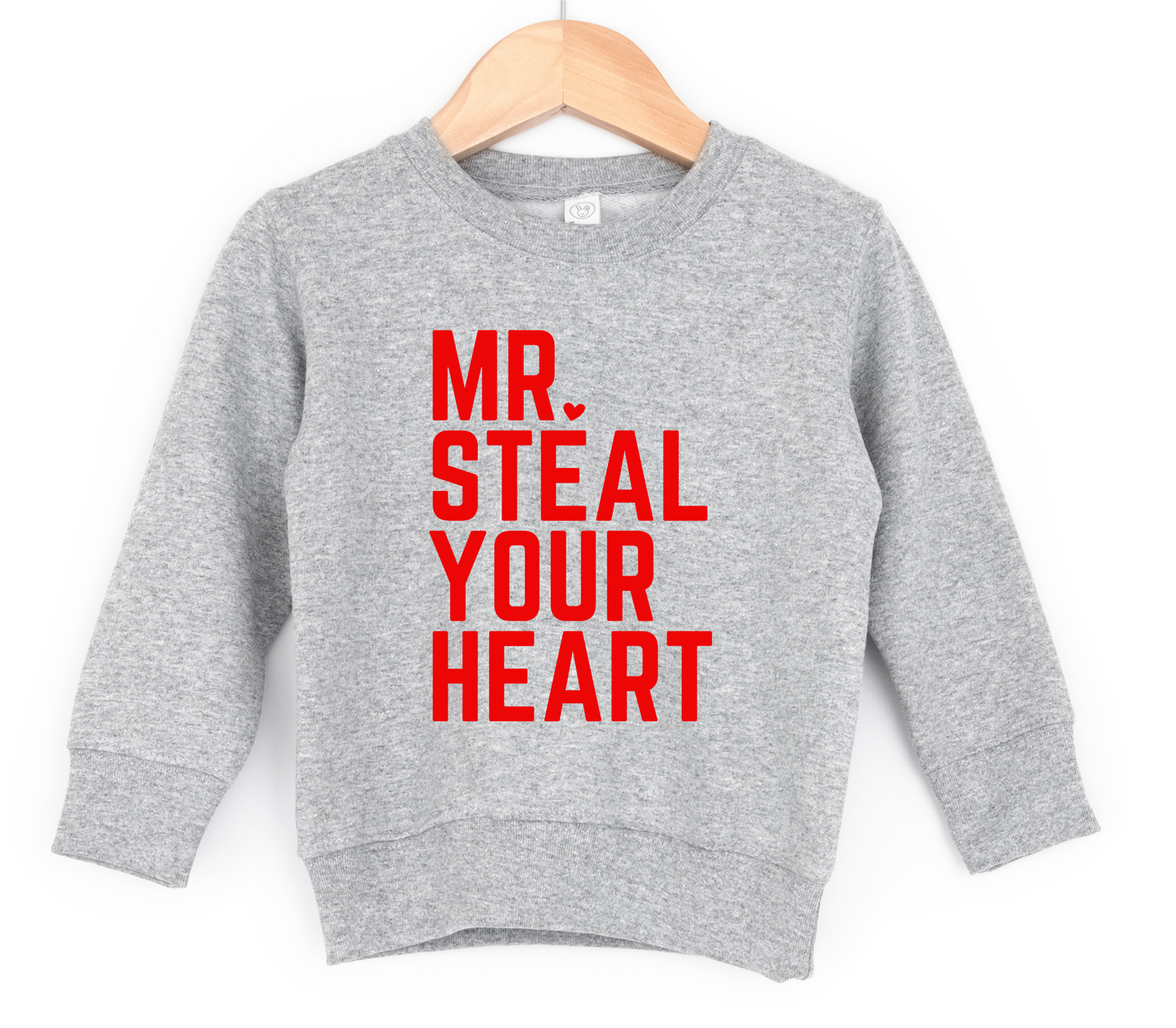 Mr. Steal Your Heart Kids Sweatshirt