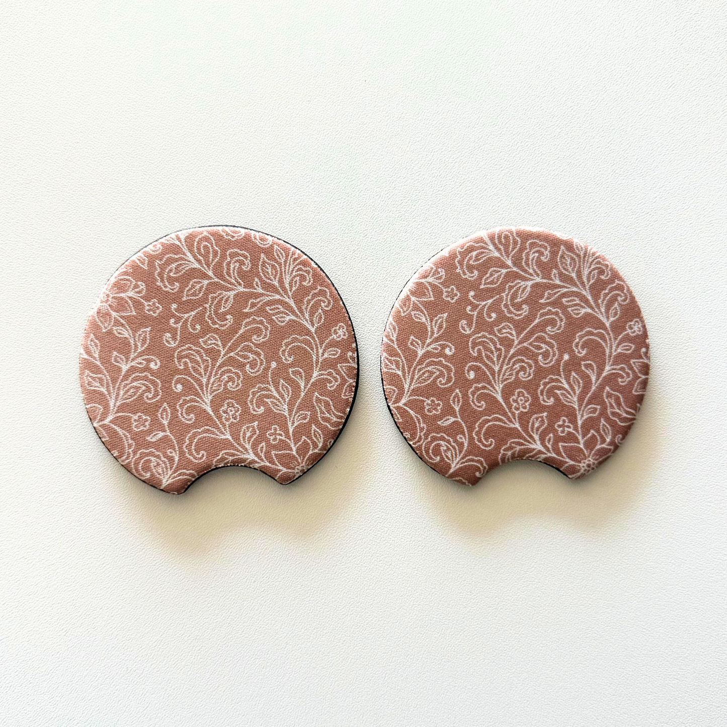 Neoprene Car Coasters | Set of 2 | Stylish Protection for Your Cup Holders