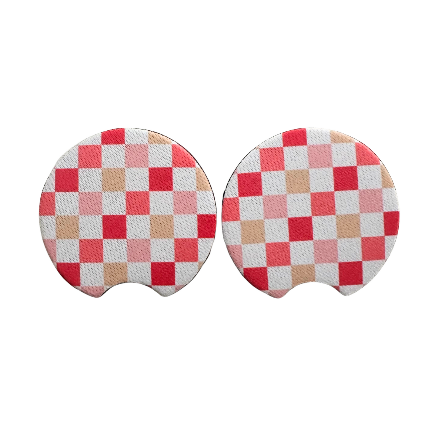 Valentines Car Coasters, Set of 2