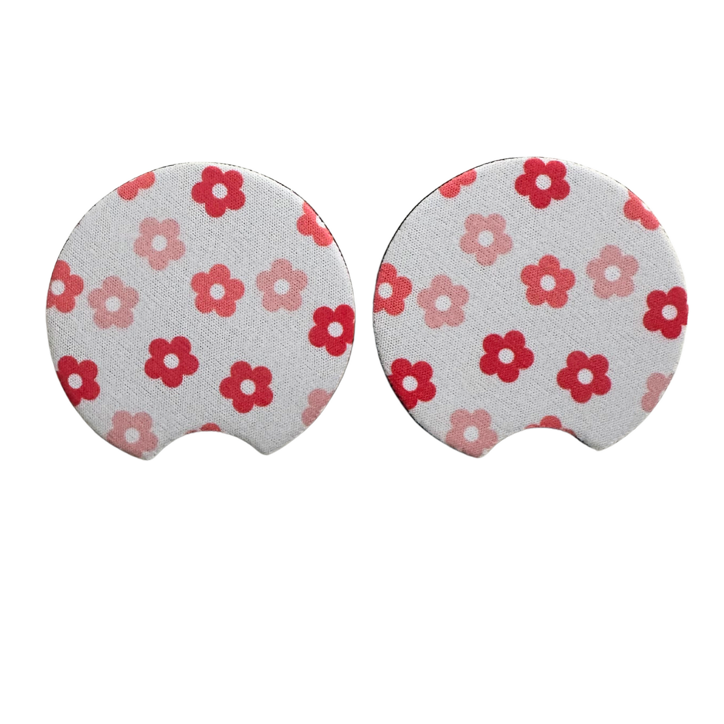 Valentines Car Coasters, Set of 2