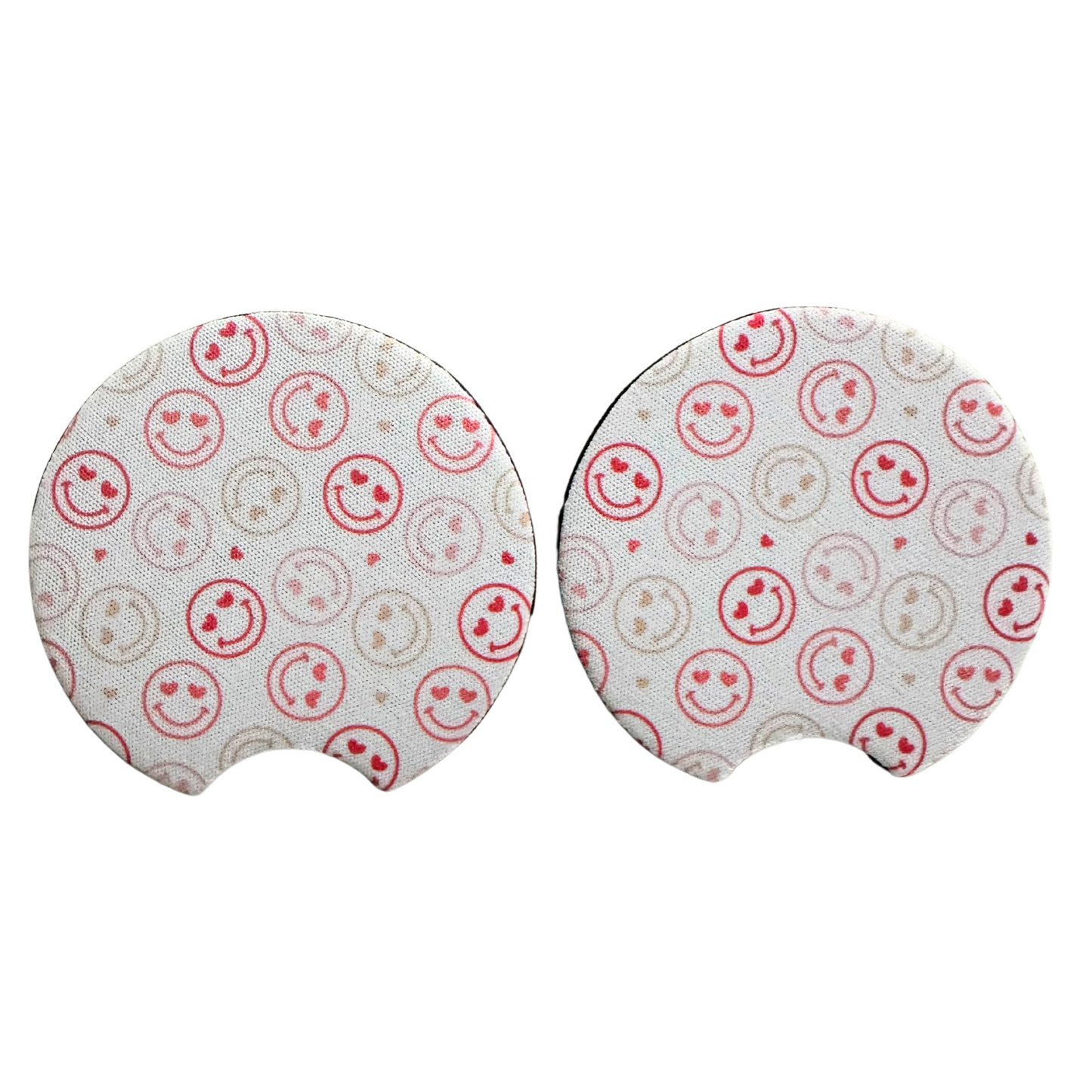 Valentines Car Coasters, Set of 2